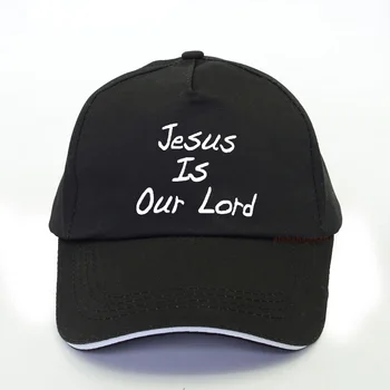 Jēzus ir mūsu kungs Vēstuli Izdrukāt Beisbola Klp 2020. Gada Vasaras vīriešiem Augstas Kvalitātes Snapback Cap Vīriešiem, Sievietēm Hip Hop Trucker Cap kaulu