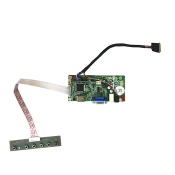58C HDMI-saderīgam VGA LVDS LCD Kontrolieris Padome 10.1 collu LP101WX1 HSD101PWW1 1280x800 LED Ekrāns