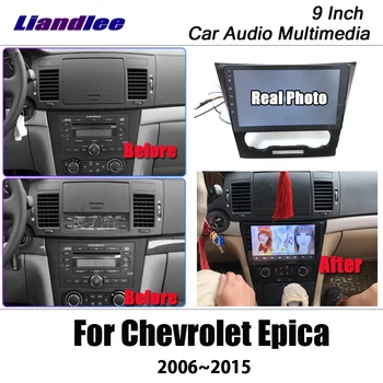 9 Collu Android Multimediju Atskaņotāju Chevrolet Epica 2006. - 2015.gadam Stereo Radio Video Wifi Carplay GPS Navigācijas Ekrāns