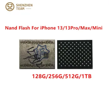 SZTeam 128G 256G 512 GB, 1 TB HDD Nand Flash IC mikroshēmas iPhone 13 13Pro /13ProMax /13Mini Sērijas HDD, Flash Atmiņas Mikroshēmu Paplašināt