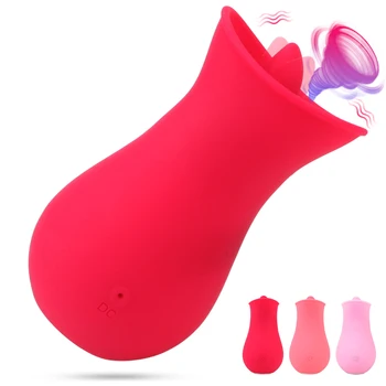 10 Ātrumiem Mēles Laiza Vibrators Nepieredzējis Vibrators Dzelksnis Sieviešu Masturbator G Spot Klitora Stimulators Pieaugušo Orgasma Produktu