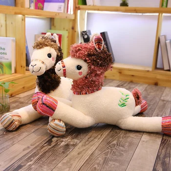 Mīksto Pildījumu Dzīvnieku Baby Lelle Kawaii Krāsains Alpaka/Zirgu Plīša Rotaļlietas Bērniem, Rotaļlietas Bērniem, Bērnu Dzimšanas Dienas Ziemassvētku Dāvanu, Mājas Apdare