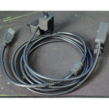 G25 Pārnesumu Adaptera Kabeli Vīriešu DB9 Galvu uz USB Portu, Pārveidojot Kabeļu G25 Rokas Pārslēgšanas Sviru Augsta/ Zema Pārnesuma Slēdzis