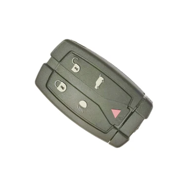 5 Pogas Tālvadības Atslēgu Asmens Fob Apvalks Gadījumā Piemērots Land Rover Freelander 2 3