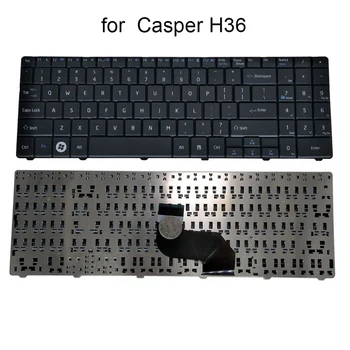 Jaunu angļu klēpjdators tastatūra CASPER H36 H36Y H36YB H36X Medion E6217 peagtron Medion Akoya MD97718 MD97719 MUMS klaviatūras pārdošanas