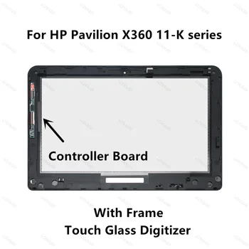Par HP 11-k046tu 11-k047tu 11-k050nb 11-k053tu 11-k054tu 11-k055tu 11-k011wm LCD Displejs, Touch Screen Stikla Digitizer Montāža
