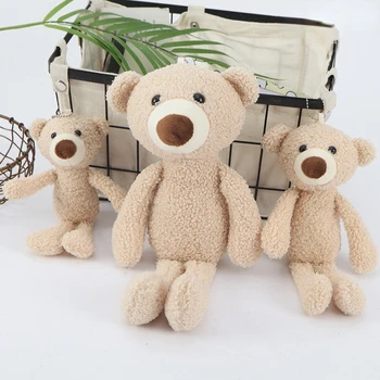 3pcs Bear Teddy Plīša Rotaļlieta Pildījumu Dzīvnieku Lācis, Lelle, Liela Lelle Meitene Dzimšanas dienas Dāvanu Ķēriens Lāča Lelle, Vairumtirdzniecība