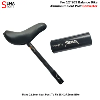 Sēdekļa converter SEMA veikt 22,2 mm no sēdekļa, lai ietilptu 25.4 mm velosipēdu dizaina līdzsvara velosipēds 22,2 mm-25.4 mm sēdekļa konvertētājs