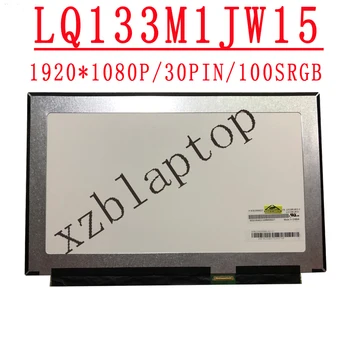 LQ133M1JW15 13.3 collu Klēpjdatoru LED LCD Ekrāna, P/N 5D10K66231 Par Asu LQ133M1JW15 1920X1080 FHD eDP30pin 100%sRGB Displeja Panelis
