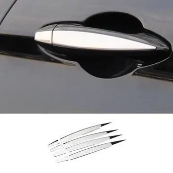 Nerūsējošā Tērauda Auto Stils Ārējie Durvju Roktura Vāciņš Dekoratīvās Uzlīmes Apdare BMW X5 2014. Gada Auto Piederumi