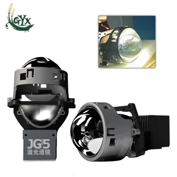 Auto LED high beam/auto lukturu LED dubultā objektīva lāzera lukturu 12V lampas, krelles, auto lukturu modifikācijas daļas