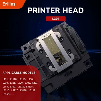 L301 Printhead Printera Galva Drukas Galviņa Epson L301 L303 L310 L3110 L111 L1118 L1119 L130 L351 L353 L358 L360 L363 L401 L405