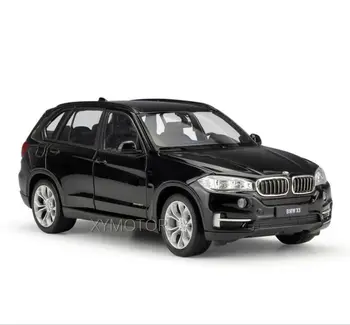 Welly 1:24 1:24 BMW X5 apvidus SUV Lējumiem Automašīnas modelis Zēni Dāvanu Dāvanu Rotaļlietas Parādīt Melns/Balts/Pelēks Metāla,Plastmasas,Gumijas