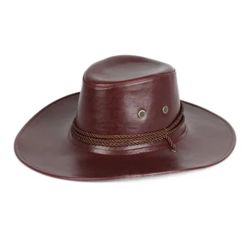 vairumtirdzniecības vīriešu un sieviešu rudens ziemas PU Panama džeza filca cepuru rietumu kovboju cepures fedora