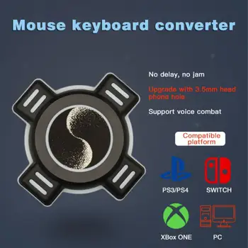 Tastatūras Un Peles Konversijas Kastē Par PS4 Slēdzis PS3 Xboxone Converter FPS Spēles Klaviatūras & Peles Pārveidotāja Adapteris