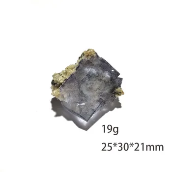 19g C2-2 Dabas Fluorite Minerālu Kristālu Paraugu No Yaogangxian Hunan PROVINCĒ ĶĪNĀ