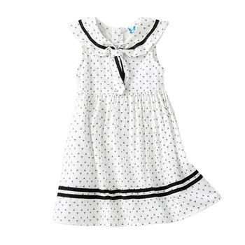 2022. Gada Vasaras Pusaudžu Meiteņu Kokvilnas Apģērbu Modes Drukāšanas Bērniem Kleita Preppy Stils Bērniem, Ikdienas Kleitas, #6795