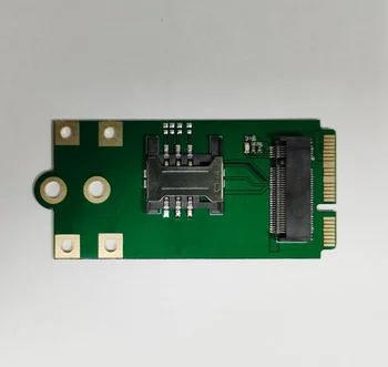 NGFF, lai Mini Pcie Adapteri ar SIM kartes slots M. 2 uz PCIE pārsūtīt karti 3G 4G LTE 5G modulis SIM8200EA SIM8202G LN940 EM7565