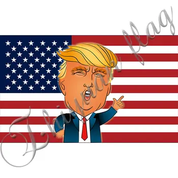 trump karogu, baneru,90X150CM poliestera karoga karalis,pārspētu ASV amerikāņu karogu