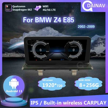 CarPlay 256 GB 2 Din Android 11 Automašīnas Stereo Video Atskaņotājs BMW Z4 E85 2002-2009 NBT Sistēmas Auto Radio Autoradio Galvas Vienības GPS nav