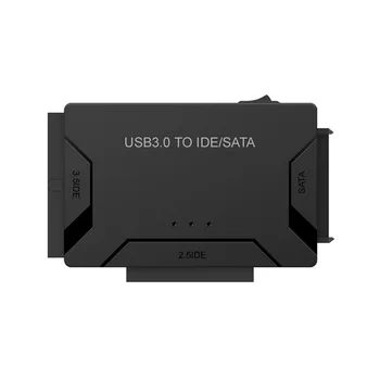 SATA uz USB, IDE USB 3.0 2.0 Sata Kabelis ar 12V 2A Strāvas Adapteris priekš 2.5 3.5 Cietā Diska HDD, SSD, USB IDE Sata Adapteri Konvertētājs