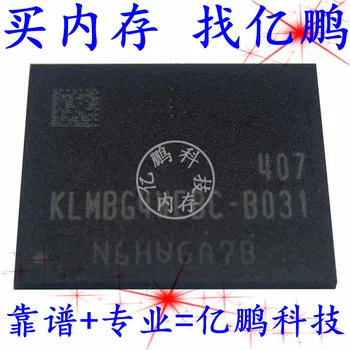 5gab oriģinālu jaunu KLMBG4WEBC-B031 BGA153 bumbu EMMC 5.0 32GB Atmiņas