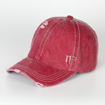 Augstas Kvalitātes Āra 100% mazgātas kokvilnas Vintage Vīriešu Tētis cepures tīrtoņa Krāsu sieviešu Beisbola cepure