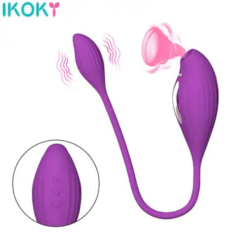 Zīdējs Klitora Stimulators Nepieredzējis Vibrators G Spot Vibrators Valkājamas Dildo Vibratoru Vagīnā Vibrējošais Ola Pieaugušo Produkti
