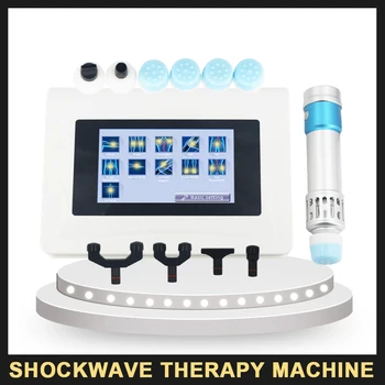 Profesionālās Shockwave Terapijas Mašīna Fizioterapija ED Korekcija Mugurkaula 2in1 Chiropractic Ieroci Sāpju Massager Iekārtas