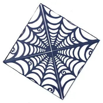 KSCRAFT Spiderweb Metāla Griešanas Mirst Trafareti par DIY Scrapbooking/foto albums Dekoratīvu Reljefu DIY Papīra Kartēm