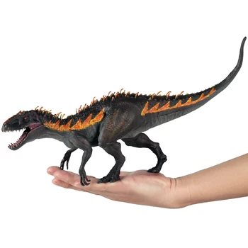 Tyrannosaurus Rex Simulācijas Dzīvnieku Modeli Dinozauru Figūriņas Darbības Rādītāji Uguns Versija Kolekcijas Rotaļlietas Bērniem JAUNAS NOLIKTAVĀ