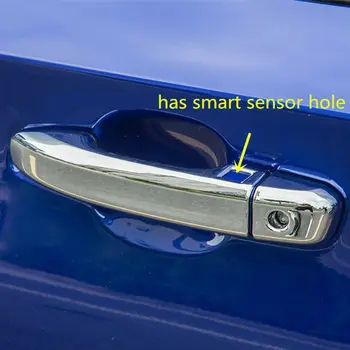 Der Honda Accord 2018 - 2020 Hromēti Ārējie Durvju Rokturi Liešanas Vāka Apdare Ir Gudra Caurums Auto Piederumi 8PCS