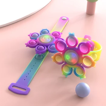 Vienkārši Dimple Rotaļlietu Tās Fidget Anti Stress Atvieglojums, Silikona Aproce Trauksme Maņu Par Autisms Bērniem