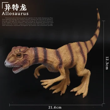 Aizvēsturisks Jurassic Dinozauru Pasauli Allosaurus Liela Izmēra Dzīvniekiem Modeļa Darbības Rādītāji PVC Augstas Kvalitātes Rotaļlieta Bērniem Dāvanu