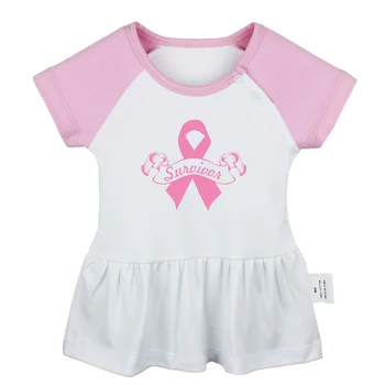 Apgādnieka Zaudējuma Rozā Lenti Cīņā Ar Vēzi Tu Esi Skaista Dizaina Jaundzimušo Bērnu, Meiteņu Kleitas Toddler Zīdaiņu Kokvilnas Apģērbs