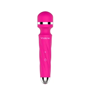 Karstā Super Jaudīgu Apkures 7 Funkciju Silikona Vibrators Ūdensizturīgs USB Lādējamu Magic Wand Massager seksa rotaļlietas, lai sieviete