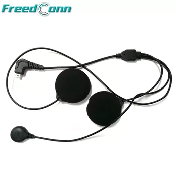 FreedConn T-COMVB TCOM-SC FDC-01VB Mīkstu Stiepli Mikrofons & Skaļrunis Motociklu ar Pilnu Sejas Ķivere Interphone Bluetooth Galvas