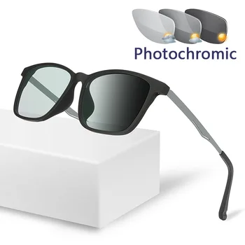 CHFEKUMEET +0.50 1.0 1.5 2.0 2.5 3.0 Titāna Photochromic Lasīšanas Brilles Vīriešiem vecuma tālredzība Brilles Sievietēm Pārejas Brilles