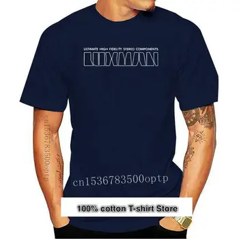 Camiseta de algodón para hombre, camisa de moda de marca, Componentes estéreo Luxman, G200, Ultra algodón