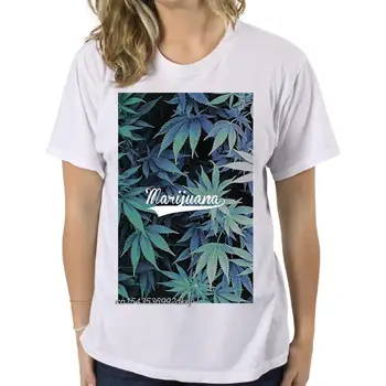 Vīriešu T Krekls Marijuanas Spēkā Black Tshirts Sieviešu T-Krekls