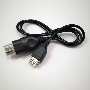 XBOX USB KABELIS - Sieviešu USB Sākotnējā Adaptera Kabeli Convertion Kabeļu Paaudzes AV Audio-Video Composite Vads RCA Kabelis