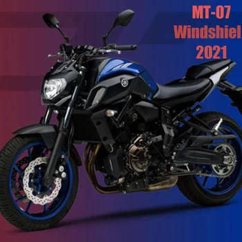 Par Yamaha MT-07 MT 07 MT07 IR 2021. JAUNU Motociklu Aksesuāri Vējstiklu Priekšējā stikla Ekrānā, Vēja Deflektors