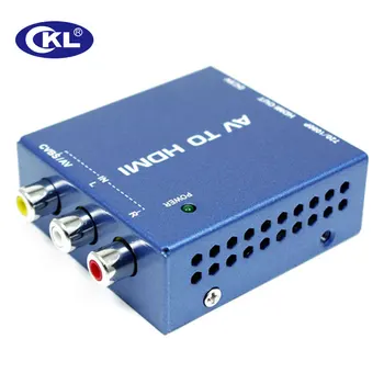 CKL AV HDMI Video Converter 5V DC Zils Metāla Atbalsta 1920*1080