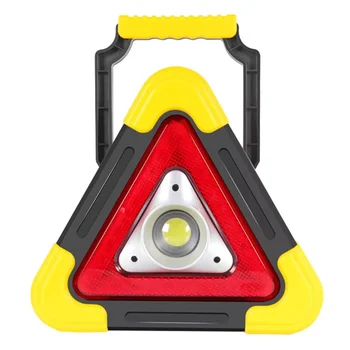 Auto Ārkārtas Drošības Trijstūris Brīdinājuma Stāvēt LED Gaismas Izgaismotas Trijkāji Uzlādes ar USB Portu, Trīs-in-One Brīdinājuma Zīmi