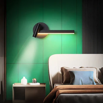 Gultas Lampa Sienas Gaismas Guļamistabai LED Iekštelpu Mājas Dekorēšana Dzīvojamā Ēdamistaba TV Fona Koridors, Balkons Armatūra