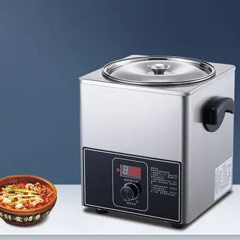 Komerciāla virtuves termostatiskie eļļas sildītājs Īpašu karstā eļļā barelu temperatūras kontrolētu eļļas degļu