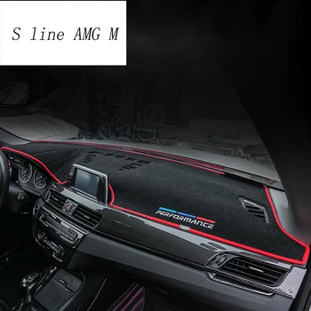 Auto Stils Paneļa Paklājiņš Aizsargājošu Spilventiņu Ēnā Spilvena apdare Ietilpst Uzlīmes apdare BMW X1 F48 Iekšlietu Auto Piederumi