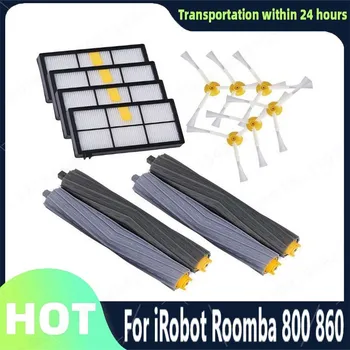 Par Galveno roll Birste Hepa filtrs sānu suku komplektu iRobot Roomba 800 900 Sērijas 870 880 980 putekļsūcējs robots Daļas