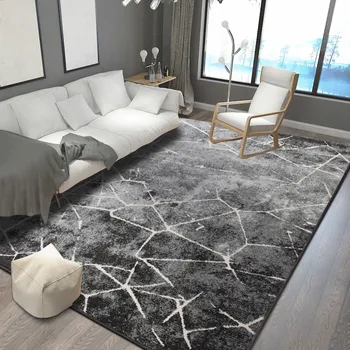 Ziemeļvalstu taisnstūra paklājs mājas dzīvojamā istabā, guļamistabā paklāju dīvānu kafijas galda, grīdas pamatni studiju grīdas pamatni, ēdamistabas zonu, grīdas paklājs s