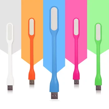 1PC Multicolor Mini USB LED Gaismas Datoru Lampas Notebook PC Klēpjdatoru Lasījumā Nakts Luz LED USB